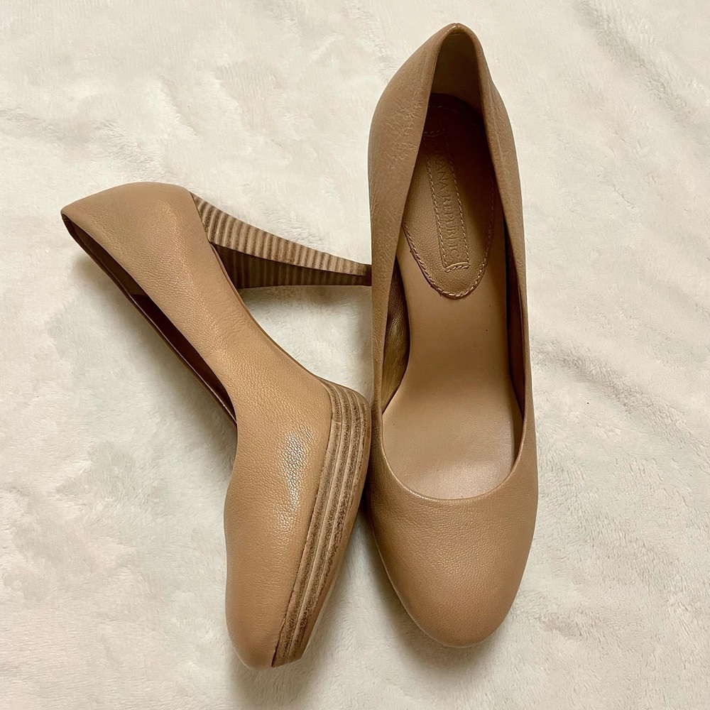 Banana Republic Pumps with stacked heel